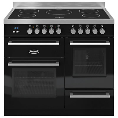 Britannia RC-10XGI-QL Q-Line Induction Hob Range Cooker Black